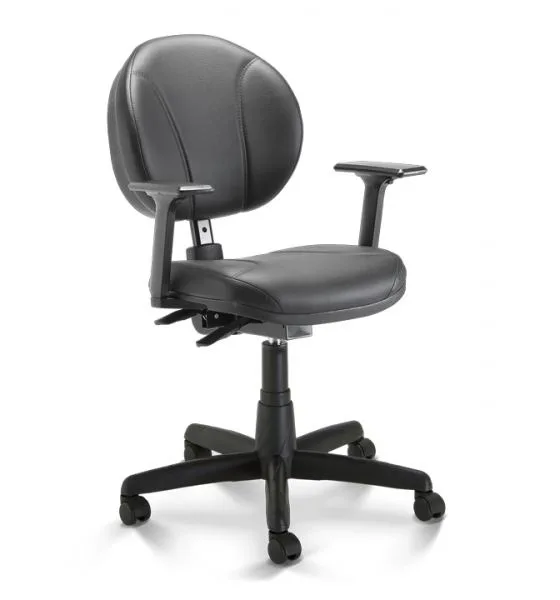 Cadeira executiva Back system base preta · código 30473